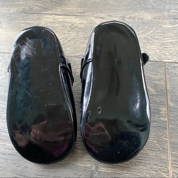 2/$8 Koala Baby Patent Leather shoes size 3 black - Picture 6 of 9